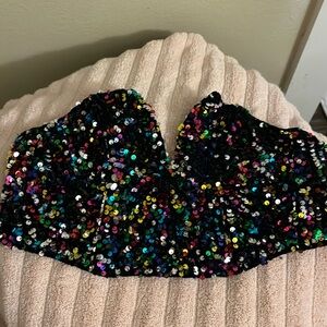 Urban outfitters sequin top